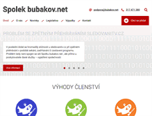 Tablet Screenshot of bubakov.net